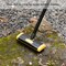 Gardenised 4-in-1 Durable Crack Weeder, Scraper, Moss & Debris Remover, and Cleaning Brush with 2 Replaceable Bristle Heads for Lawn, Patio, Driveway, Exterior Wall, and Yard Maintenance